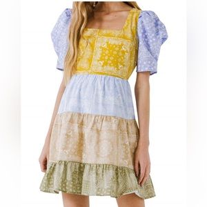 English factory mini dress